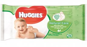 Huggies vlhčené ubrousky Natural Care - 56 ks