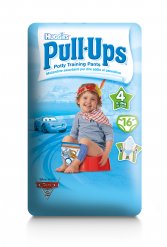 Huggies Pull-Ups 4 Medium - Boys (8-15kg) - 16ks