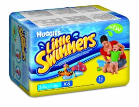 Huggies Little Swimmers 2 XS (3-6kg) - 13ks