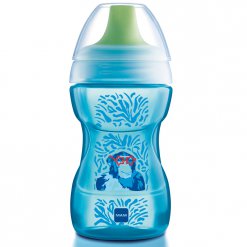 MAM Learn to Drink Cup 270 ml - hrnek na učení 8+m modrý