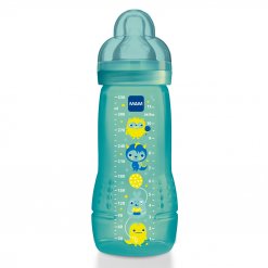 MAM láhev Baby bottle 330 ml + dudlík V3 4m+ modrá