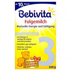 Bebivita 3 Instantní mléčná pokračovací kojenecká výživa 2 x 250 g